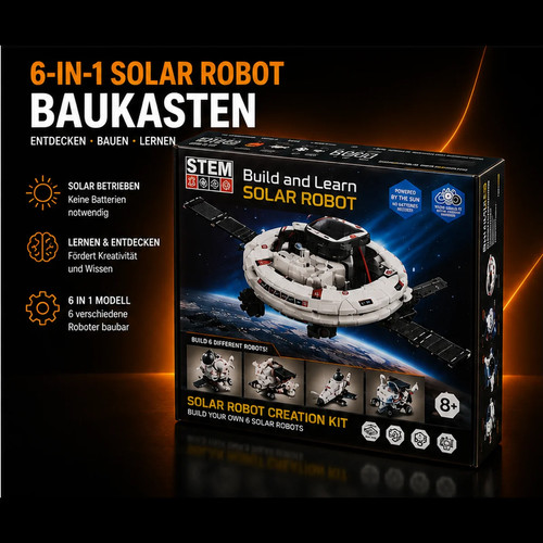 Solar robot creation - robot,