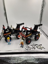 PLAYMOBIL 2 x3994 Power Truck, Abschleppwagen mit Fahrer und Werkzeug