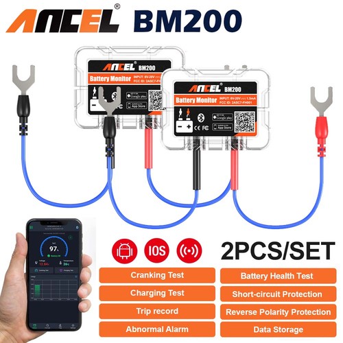 Ancel bm200 batterie - ancel,
