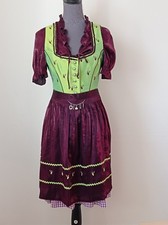 "  Spieth & Wensky" Damen Dirndl,   dreiteilig, kurz,   Gr. 38, Mehrfarbig.