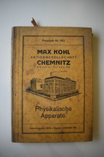 Katalog Max Kohl A.G. Chemnitz