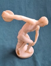Figur Skulptur Diskuswerfer Alabaster Griechenland