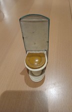 ca von 1954 Toilette aus Metall / Blech fürs Puppenhaus Maßstab 1:15 ?
