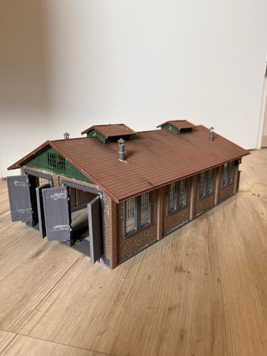 Lokschuppen mit viessmann - lokschuppen,