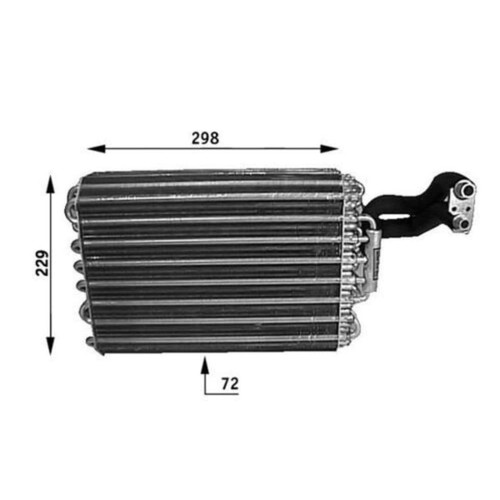 Verdampfer klimaanlage mahle - verdampfer,