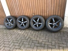 4xkomplette Winterreifen+Alufelgen 195/65R15 91T für VW Golf,5,6,Seat,Skoda,A4