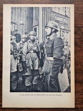 A Commander Giving a Speech at