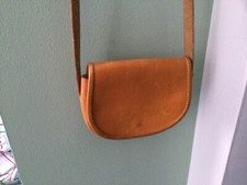 Naturledertasche, Retro, Shabby, Umhängetasche