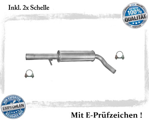 Mittelschalldämpfer für golf - mittelschalldämpfer,