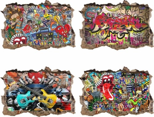 Graffiti streetart 140cm - graffiti,
