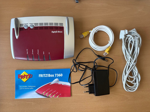 Dsl router fritz - router, ovp