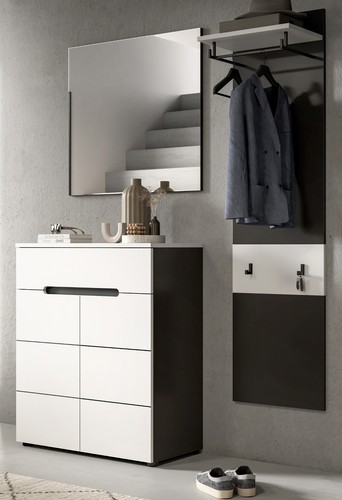 Garderobe set teilig - garderobe, 3-teilig
