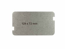 Hohlleiterabdeckung/Glimmerscheibe AEG 50280602009 129x72mm für Mikrowelle
