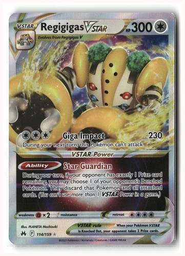 Regigigas vstar holo ultra - vstar,