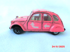 Modellauto Citroen 2 CV, rosa, M.CTOY bespielt