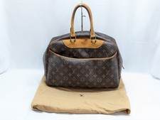 LOUIS VUITTON Monogram Deauville Handtasche Braun M47270 Original LV
