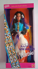 Barbie Puppe  Native American Barbie 2.Edition 11609 von 1993 in OVP unbespielt