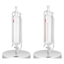 Mantel-Tropftrichter mit Skala