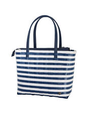 Handed By - Sunny Bay - große Tasche Shopper Weekander Farbe blau weiß