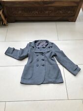 Süsse Wolljacke gewalkt, grau, 38, Mori, Hippie, Lagenlook 