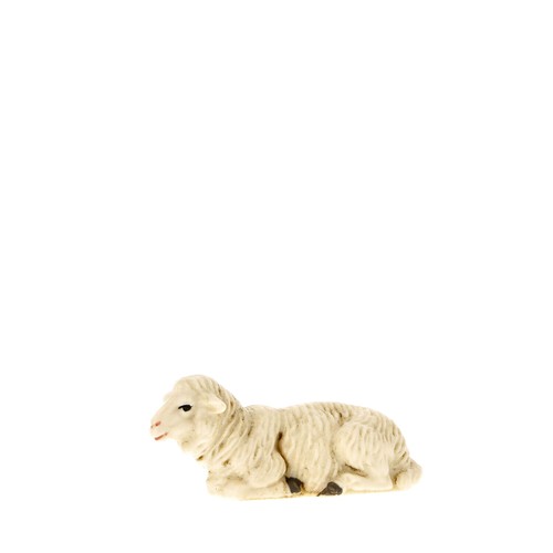 Krippenfigur schaf liegend - krippenfigur, schaf,