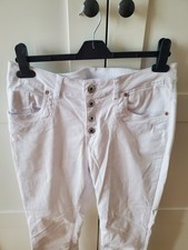 Weiße Hose Gr 40
