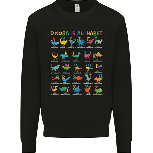 Awdis kinder sweatshirt - awdis, t-rex