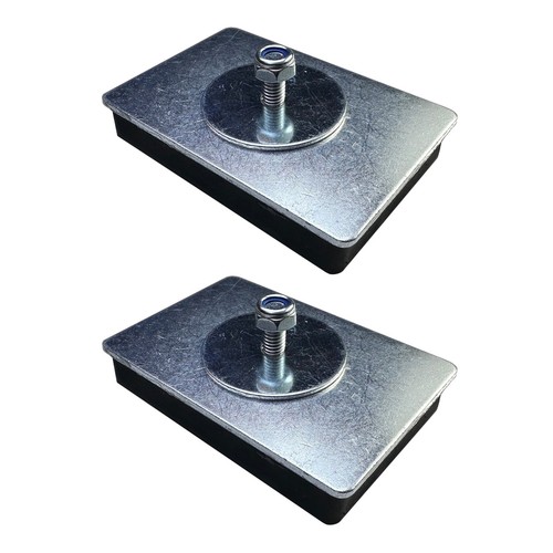 Gummi magpad magnete - 2x,
