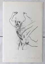 Emil Wachter Lithografie nummeriert 13/30 datiert '67 signiert