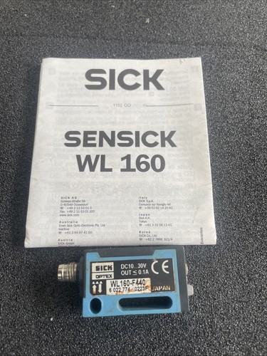 Sick wl160 f440 - sick, wl160-f440