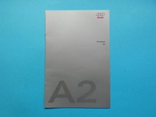Prospekt / Preisliste - Audi A2 - 10/04