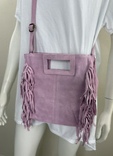 100%Leder rosa Wildleder