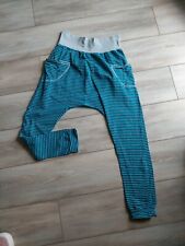 Baggy Hose Tiefer Schritt Stoffhose Jersey  Pumphose  Onezice 34-40 Handm.