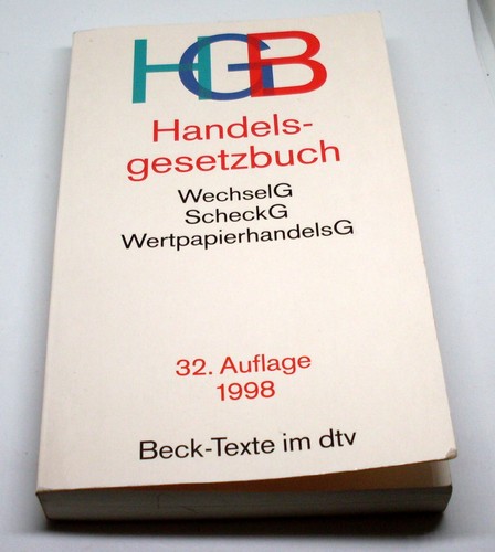 Hgb handelsgesetzbuch 32 - handelsgesetzbuch,