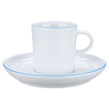 Mokkatasse Espressotasse mit Untere Arzberg Cucina Colori Blue
