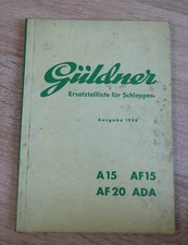 Güldner Schlepper A15 + AF15