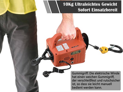 Elektrische seilwinde - elektrische,