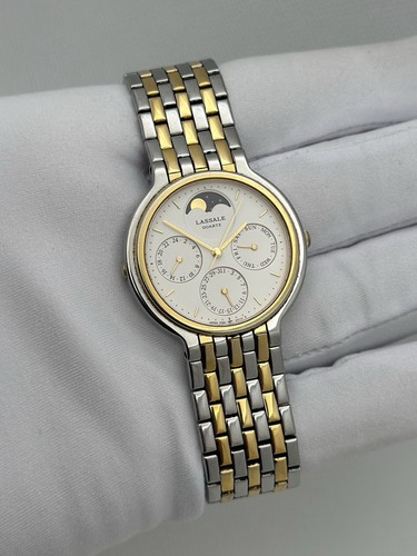 1980s seiko lassale moonphase - 1980s,