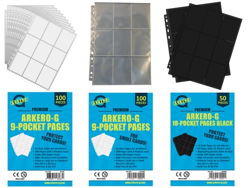 Arkero pocket pages ordner - 9-pocket,