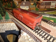 Märklin 4624 - Großraumgüterwagen Fad der DB "Erz IIId" 1965-1973 - T66 T95 T96