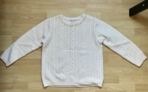 Damen strickpullover weiß - damen,
