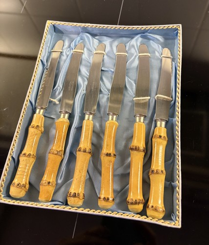 Vintage 6er set obstmesser - vintage,