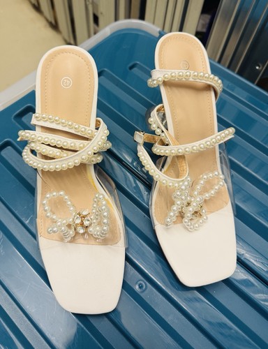 Elegant damen perlen - damen, sandalen