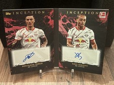 Topps Inception Bundesliga Benjamin Sesko Xavi Simons Booklet 10/10
