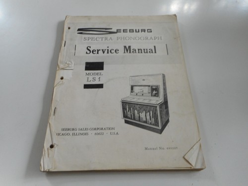 Englisches manual für seeburg - manual,