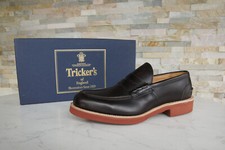 Tricker's EU 45  UK 11 Slipper Mokassins Loafers Jacob Kaffee NEU ehem UVP 575 €