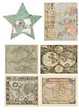 DIN A3 - Weltkarte Antik