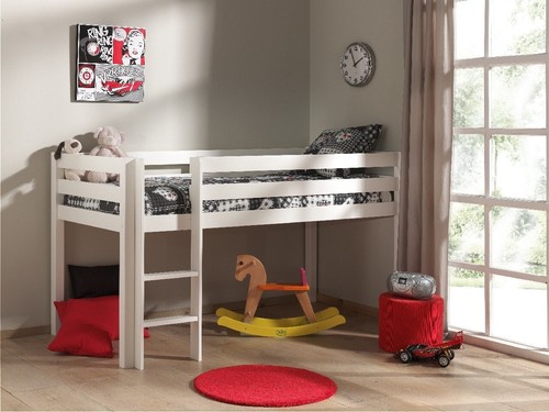 Hochbett 90x200 kinderbett - hochbett,