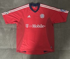 Adidas FC Bayern München Champions League Trikot (Saison 2002-2004) - Größe: L