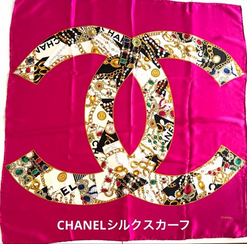 Chanel seidentuch coco - seidentuch,